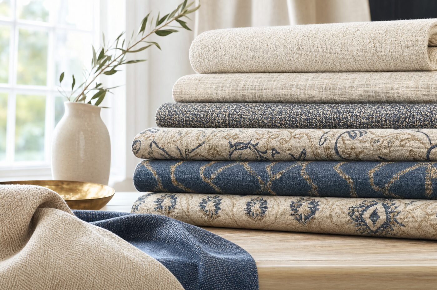 Home furnishings and upholstery fabrics