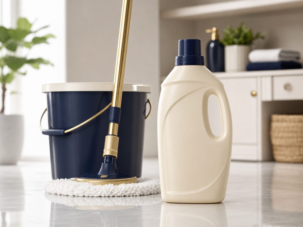 Concentrated floor cleaner