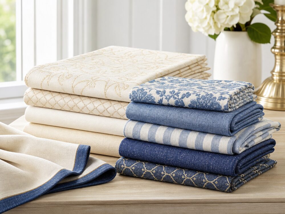 Curtain and drapery fabrics