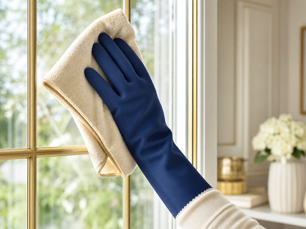 Streak-free glass care